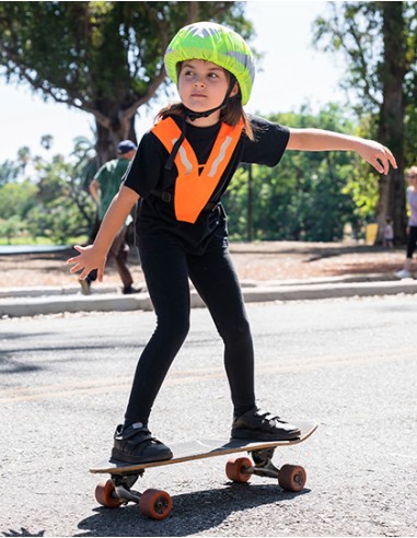K-KT100S-XS-Kids Hi-Vis Safety Collar Haiti With Safety Clasp
